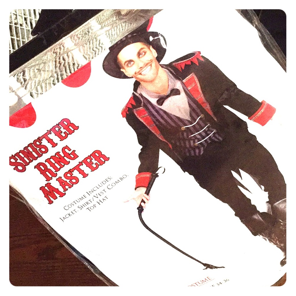 Sinister Ring Master Costume Size M/L